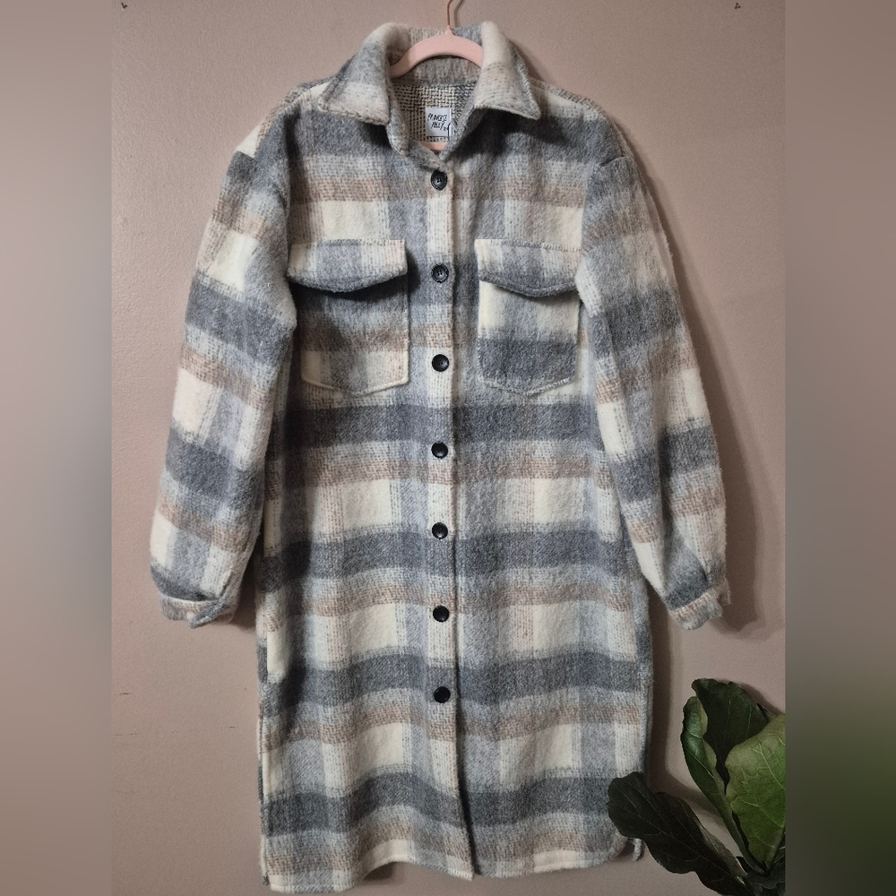 Princess Polly Plaid Coat
